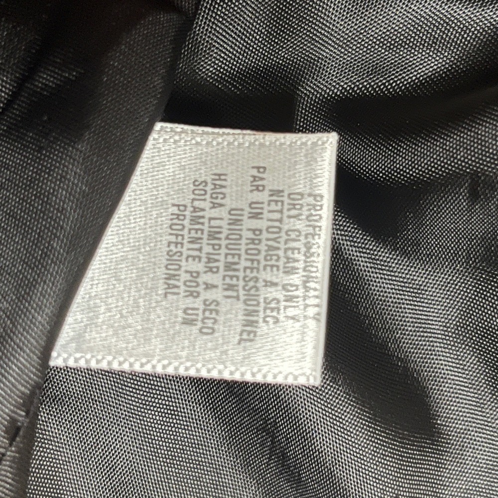 Petite Sophisticate Houndstooth Blazer Jacket Sz 8‎ Italy Classic Tweed Timeless - Picture 10 of 10